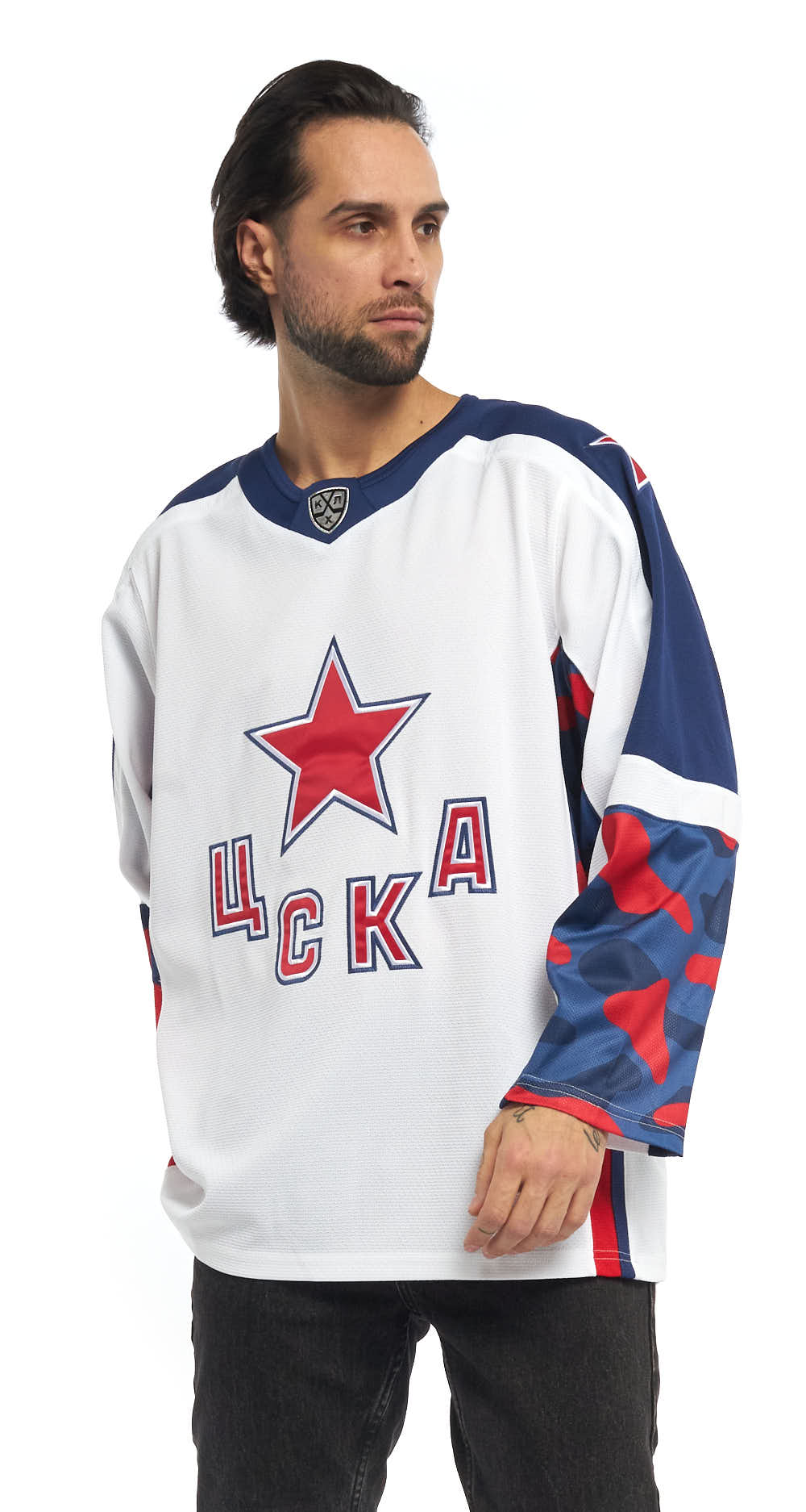 Свитер ЦСКА белый