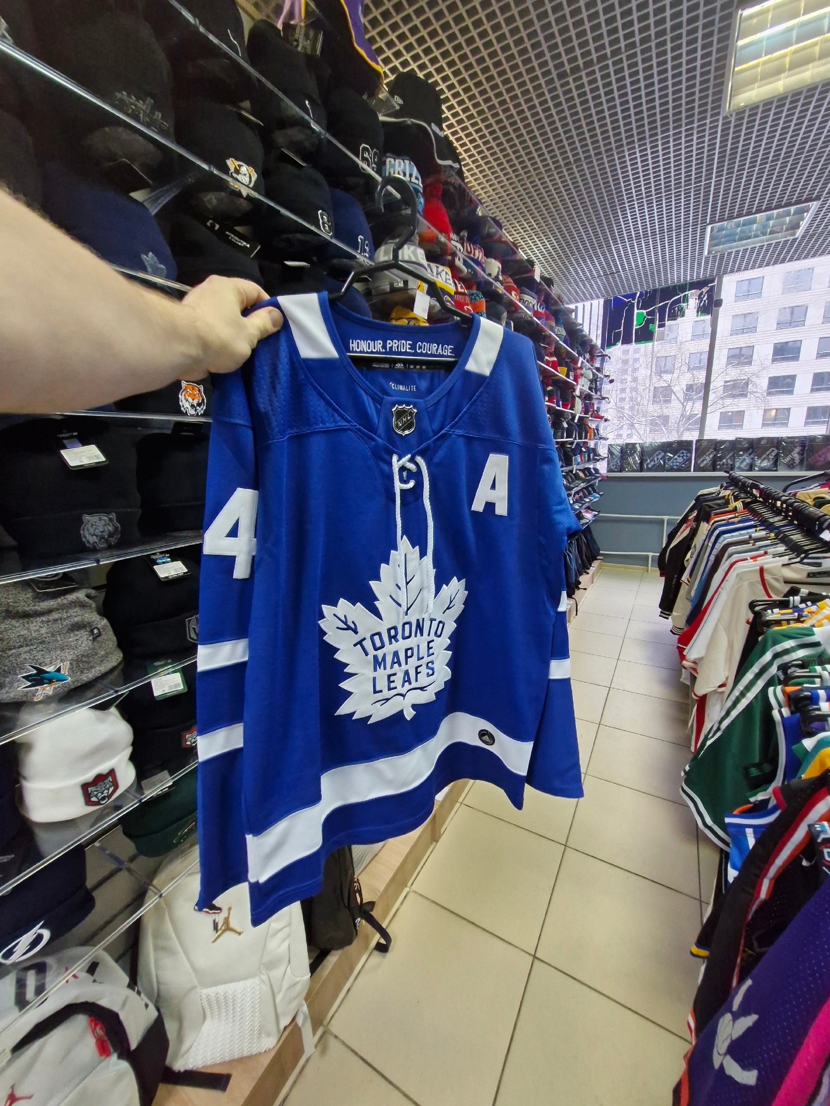 Свитер Торонто Мэттьюс синий