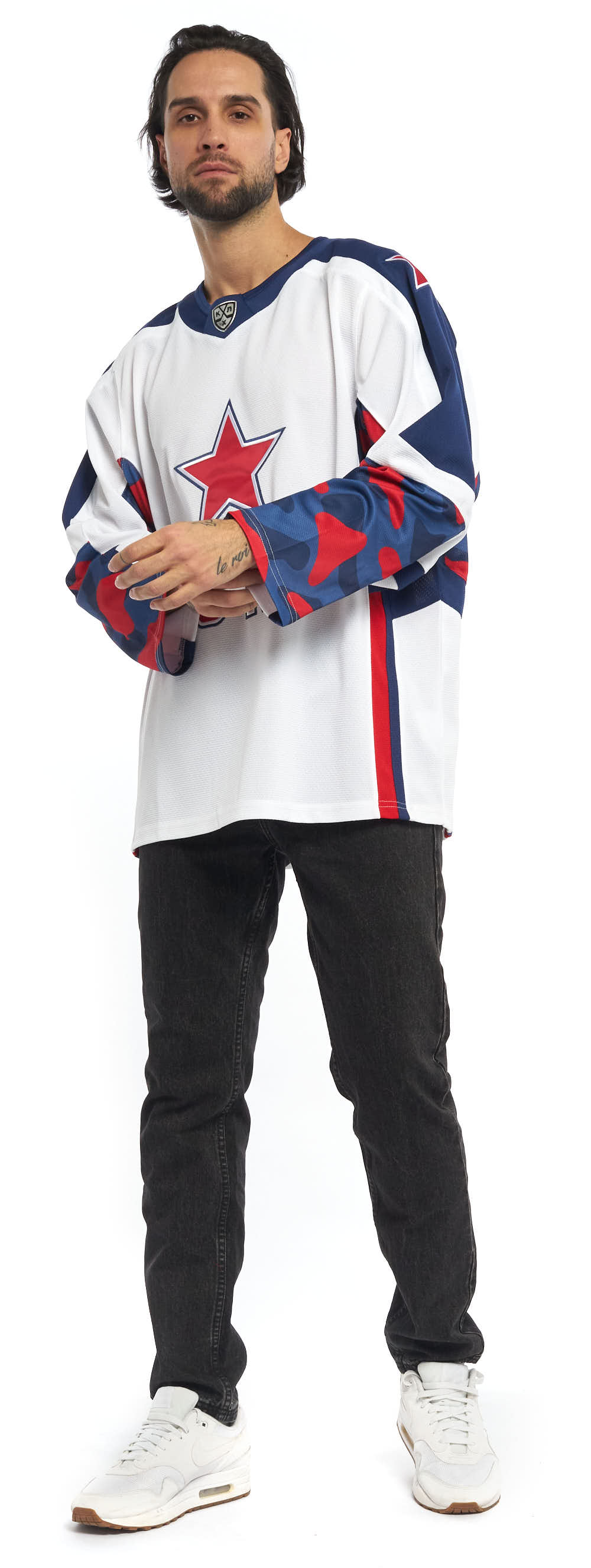 Свитер ЦСКА белый